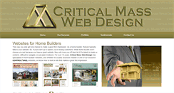 Desktop Screenshot of criticalmassweb.com