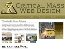 Tablet Screenshot of criticalmassweb.com