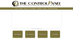 Desktop Screenshot of controlpanel.criticalmassweb.com